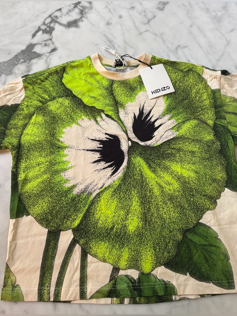 Kenzo Floral Boxy Tee